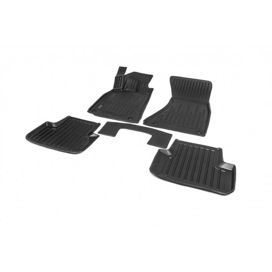 Килимки Stingray 3D (5 шт, поліуретан) для Ауди A4 B8 2007-2015 рр