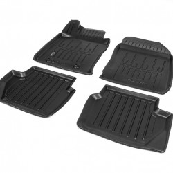 Килимки Stingray 3D для USA (4 шт, поліуретан) для Ford Fiesta 2008-2017 рр