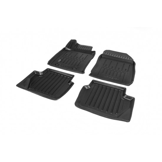 Килимки Stingray 3D для USA (4 шт, поліуретан) для Ford Fiesta 2008-2017 рр Килимки Stingray 3D для USA (4 шт, поліуретан) для Ford Fiesta 2008-2017 рр