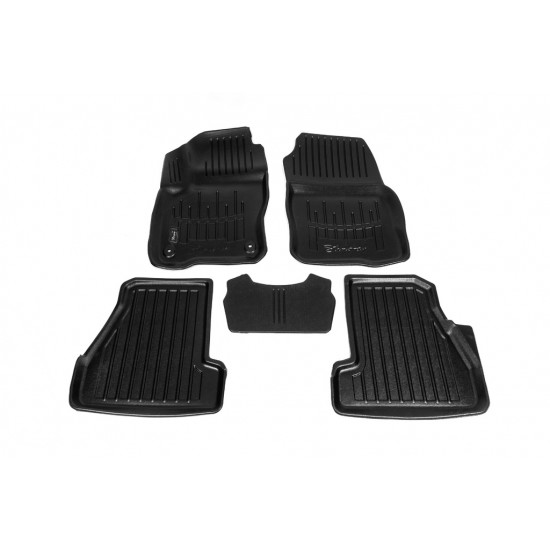Килимки Stingray 3D (5 шт, поліуретан) для Ford Focus III 2011-2017 рр Килимки Stingray 3D (5 шт, поліуретан) для Ford Focus III 2011-2017 рр