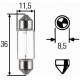 Вказівна лампа Narva 17125 C5W 12V 5W SV8,5 11x35