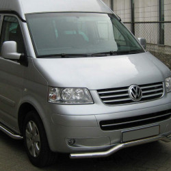 Нижня губа хвиля (нерж) для Volkswagen T5 Multivan 2003-2010 рр