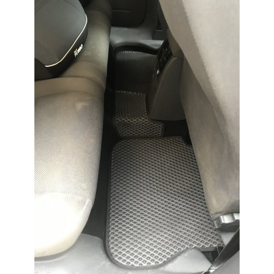 Килимки EVA (чорні) 2 шт, передні для Volkswagen Caddy 2015-2020 рр Килимки EVA (чорні) 2 шт, передні для Volkswagen Caddy 2015-2020 рр