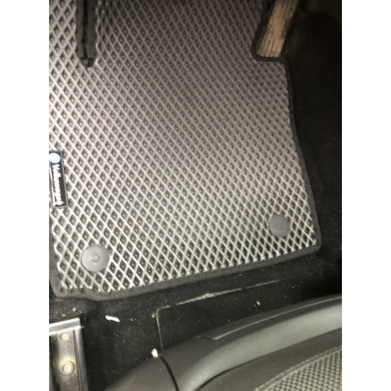 Килимки EVA (чорні) 2 шт, передні для Volkswagen Caddy 2015-2020 рр Килимки EVA (чорні) 2 шт, передні для Volkswagen Caddy 2015-2020 рр