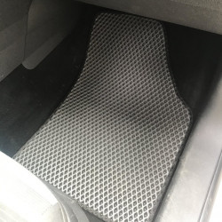 Килимки EVA (чорні) 5 шт, передні та задні (для MAXI, 1 зсувні двері) для Volkswagen Caddy 2015-2020 рр