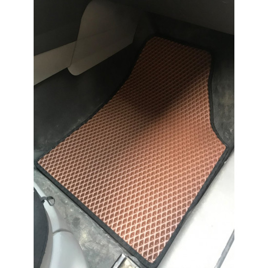 Килимки EVA (цегляні) 2 шт, передні для Volkswagen Caddy 2015-2020 рр Килимки EVA (цегляні) 2 шт, передні для Volkswagen Caddy 2015-2020 рр