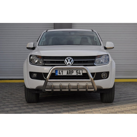 Кенгурятник WT003 (нерж) для Volkswagen Amarok 2010-2022 рр