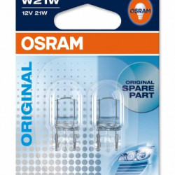 Вказівна лампа Osram 7505 W21W 12V 21W W3x16d (2 шт)