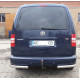 Задні куточки AK003 (2 шт., нерж) для Volkswagen Caddy 2010-2015рр