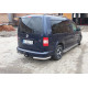 Задні куточки AK003 (2 шт., нерж) для Volkswagen Caddy 2010-2015рр