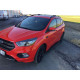 Бокові пороги Tayga Black (2 шт., Алюміній) З чорним листям на дверях для Ford Kuga/Escape 2013-2019 рр Бокові пороги Tayga Black (2 шт., Алюміній) З чорним листям на дверях для Ford Kuga/Escape 2013-2019 рр