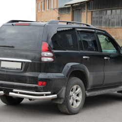 Задні подвійні куточки AK003-1 (2 шт., нерж) для Toyota Land Cruiser Prado 120