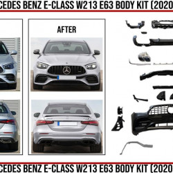 Комплект обвісів 2020-2024 AMG E63 для Mercedes E-сlass W213 2016 -2024 рр