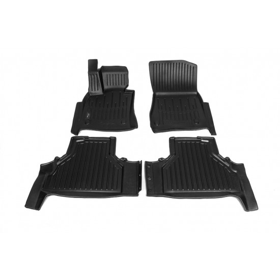 Килимки Stingray 3D 2011-2024 (4 шт, поліуретан) для Toyota Land Cruiser 200 Килимки Stingray 3D 2011-2024 (4 шт, поліуретан) для Toyota Land Cruiser 200