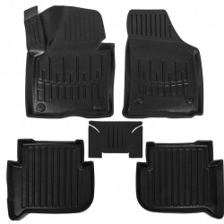 Килимки Stingray 3D (5 шт, поліуретан) для Volkswagen Touran 2010-2015 рр