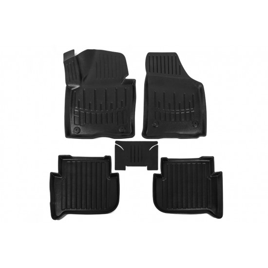 Килимки Stingray 3D (5 шт, поліуретан) для Volkswagen Touran 2010-2015 рр Килимки Stingray 3D (5 шт, поліуретан) для Volkswagen Touran 2010-2015 рр