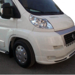 Передня накладка 2006-2013 (вузька, під фарбування) для Peugeot Boxer 2006-2024 та 2014-2024 рр