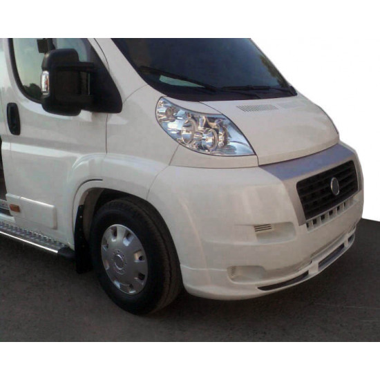 Передня накладка 2006-2013 (вузька, під фарбування) для Peugeot Boxer 2006-2024 та 2014-2024 рр