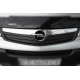 Зимова накладка на решітку 2007-2015 (V2, верхня) Глянцева для Opel Vivaro рр