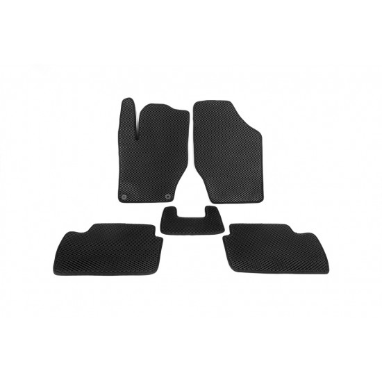 Килимки EVA SD (чорні) для Citroen C-4 2010-2024 рр Килимки EVA SD (чорні) для Citroen C-4 2010-2024 рр