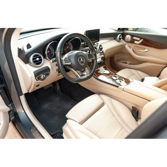 Килимки EVA (чорні) для Mercedes GLC X253 Килимки EVA (чорні) для Mercedes GLC X253