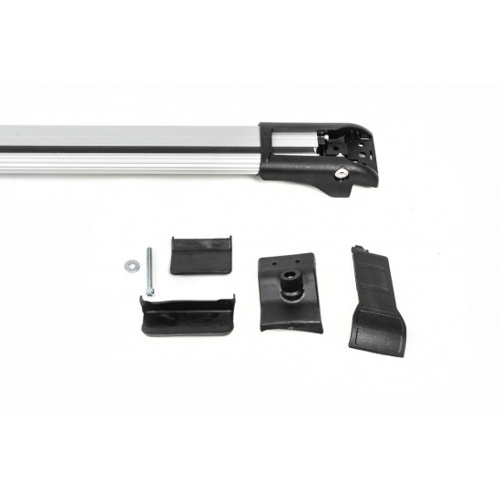 Перемички на звичайні рейлінги WingBar V1 (2 шт) до 140 см, Сірі
