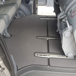Килимки EVA V2 (повний салон, чорні) для Mercedes Vito W639 2004-2015рр