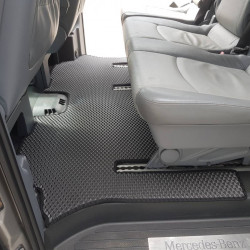 Килимки EVA V2 (повний салон, чорні) для Mercedes Vito W639 2004-2015рр