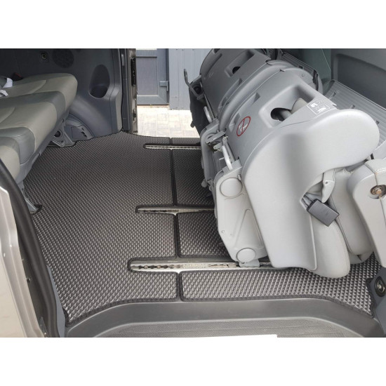 Килимки EVA V2 (повний салон, чорні) для Mercedes Vito W639 2004-2015рр Килимки EVA V2 (повний салон, чорні) для Mercedes Vito W639 2004-2015рр