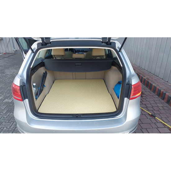 Килимок багажника (EVA, бежевий) SW для Volkswagen Passat B7 2012-2015рр Килимок багажника (EVA, бежевий) SW для Volkswagen Passat B7 2012-2015рр