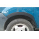Накладки на арки (4 шт, чорні) Пластик для Renault Kangoo 1998-2008 рр Накладки на арки (4 шт, чорні) Пластик для Renault Kangoo 1998-2008 рр
