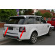 Насадки на глушник V2 (2 шт, нерж) для Range Rover Sport 2005-2013рр