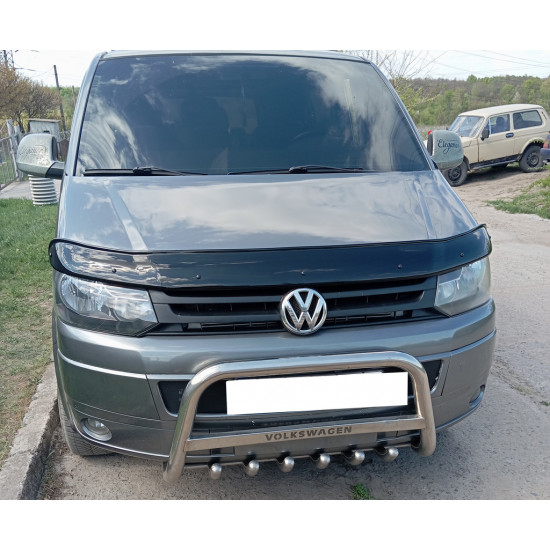 Дефлектор капоту (EuroCap) для Volkswagen T5 2010-2015 рр