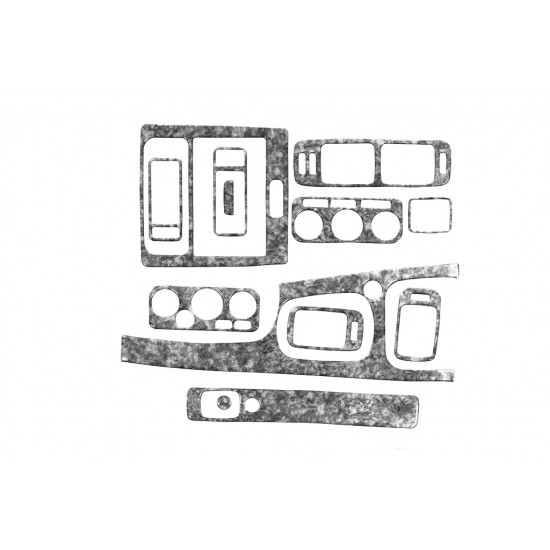 Накладки на панель Титан для Volvo V70 1997-2000 років