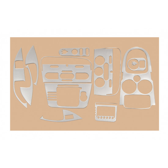 Накладки на панель (2005-2009) Карбон для Seat Toledo рр Накладки на панель (2005-2009) Карбон для Seat Toledo рр