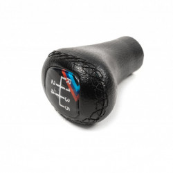 Ручка КПП V3-5ст (шкірозамінник, чорна гладка) для BMW 3 серія E-30 1982-1994