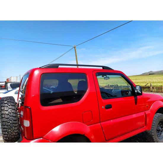 Рейлінги Skyport (чорні) для Suzuki Jimny 1998-2018 рр