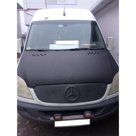 Чохол капота 2006-2013 (шкірозамінник) для Mercedes Sprinter W906 рр