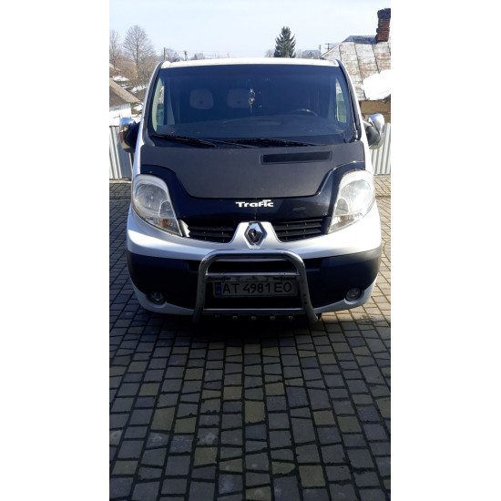 Чохол капота (шкірозамінник) для Renault Trafic 2001-2015 рр