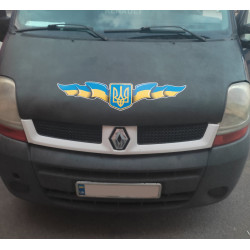 Чохол капота (шкірозамінник) для Renault Master 1998-2010 рр