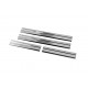 Накладки на пороги Carmos V2 (4 шт, нерж) для Volkswagen Amarok 2010-2022 рр Накладки на пороги Carmos V2 (4 шт, нерж) для Volkswagen Amarok 2010-2022 рр