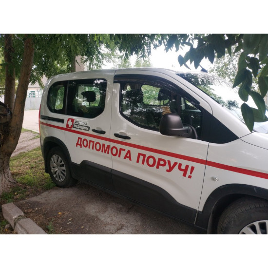 Вітровики (2 шт., Sunplex Sport) для Citroen Berlingo/Multispace 2019-2024 рр