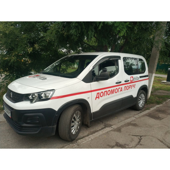 Вітровики (2 шт., Sunplex Sport) для Citroen Berlingo/Multispace 2019-2024 рр