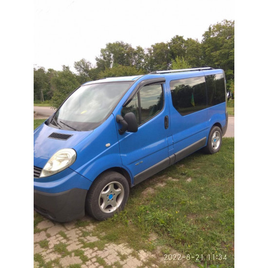 Вітровики (2 шт., Sunplex Sport) для Renault Trafic 2001-2015 рр