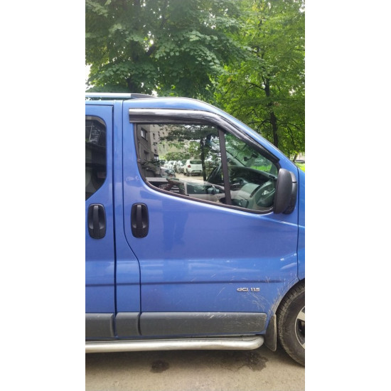 Вітровики (2 шт., Sunplex Sport) для Renault Trafic 2001-2015 рр