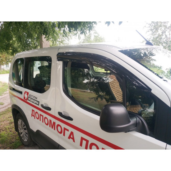 Вітровики (2 шт., Sunplex Sport) для Toyota Proace City