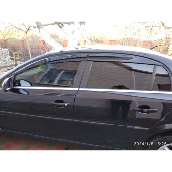 Вітровики SD (4 шт., Sunplex Sport) для Opel Vectra C 2002-2008 років