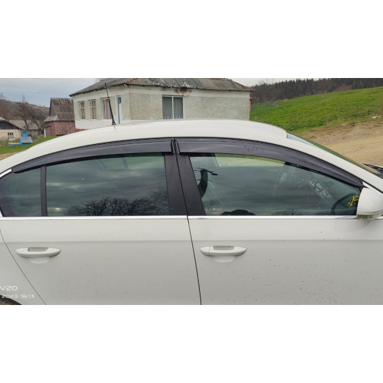 Вітровики SD (4 шт., Sunplex Sport) для Volkswagen Passat B6 2006-2012рр