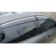 Вітровики з хромом HB/Sedan (4 шт., Sunplex Chrome) для Ford Focus III 2011-2017 рр