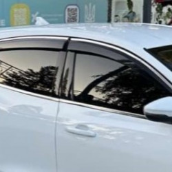 Вітровики з хромом (4 шт., Sunplex Chrome) для Ford Focus IV 2018-2024 рр